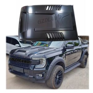 Scoop de capot de capot noir mat pour 2022 + <span class=keywords><strong>Ford</strong></span> Ranger T9 Next Gen XL XLS XLT Ute Accessoires de camionnette - Product Image 1