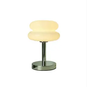 Living sala mesa cabeceira simples moderno lâmpada moda cogumelo estilo cabeceira simples lâmpada