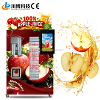 Machine à jus de pomme entièrement automatique 24h/24 pour petites entreprises, usage commercial en salle de sport, distributeur automatique de jus de pomme