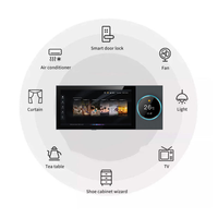 Écran de contrôle central intelligent multifonctionnel LangYeao 6/7/8/10 pouces, passerelle Zigbee WiFi RS485 compatible avec Tuya Alexa