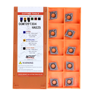 Cao cấp ccmt09t304 Carbide chèn CNC chèn cho thép không gỉ độ chính xác cao công cụ chủ hoàn thiện chèn - Product Image 4