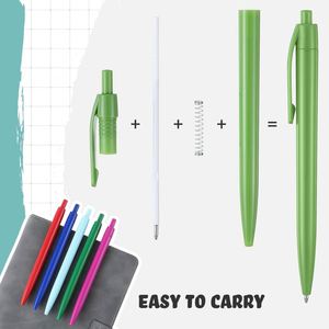 Custom Ballpoint Pen with logo Plastic Ballpoint Pens Wholesale Personalized Ballpoint Pen Advertising <b>Gift</b> - Product Image 4
