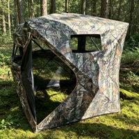 Tente de camouflage 270 degrés pour observation des oiseaux et chasse au cerf, au faisan et à l'ours – Fournitures de jeu CS pour le camping en extérieur