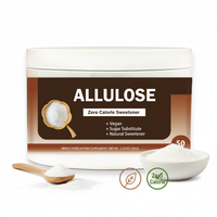 Bubuk Pemanis D-Allulose Label Pribadi Kustom Grosir 1:1 Pengganti Gula Nol Karbohidrat Kelas Makanan untuk Kue Minuman Keto