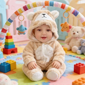 Bambola Reborn in Vinile da 17 Pollici, Simulazione Realistica, per Compagnia di Bambini 4-6 Anni, Vendita Calda Transfrontaliera all'Ingrosso - Product Image 3