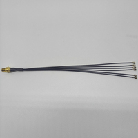 Câble coaxial RG1.13 avec connecteur SMA femelle vers 6 ports U.FL femelle pour routeur WiFi et module sans fil