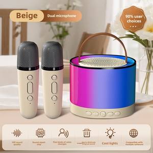 Theatre K52ไร้สาย<span class=keywords><strong>ส</strong></span>ำหรับลำโพง<span class=keywords><strong>คอม</strong></span>โบ8W RGB LED ใช้แบตเตอรี่<span class=keywords><strong>ส</strong></span>ำหรับร้อง<span class=keywords><strong>เพลง</strong></span> KTV บ้าน - Product Image 6