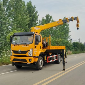 Grue télescopique montée sur camion Shacman 10 tonnes 12 tonnes 4x2, grue de chargement pour véhicule, en promotion - Product Image 5