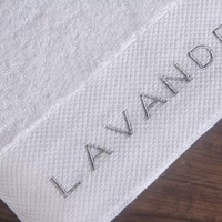 Hotel Special 100% Pure Cotton Embroidered Bath Towel Wholesale Thick Extra Large Super Absorbent Quick-Dry Custom Logo Design