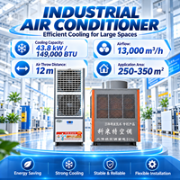 Climatiseur industriel 43,8 kW 149 000 BTU R410A avec compresseur scroll et alimentation en air de 12 m pour usine de fabrication automobile