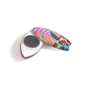 Imanes Personalizados para Refrigerador de Vidrio con Logotipo Personalizado, Forma Ecológica y Duradera, Regalos de Viaje con Temática de Playa para Tiendas de Playa de California - Product Image 2