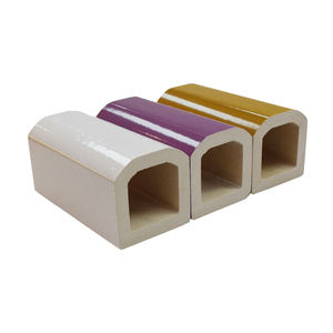 Baguette de façade ventilée en terre cuite émaillée colorée Togen pour la décoration de revêtement mural - Product Image 2