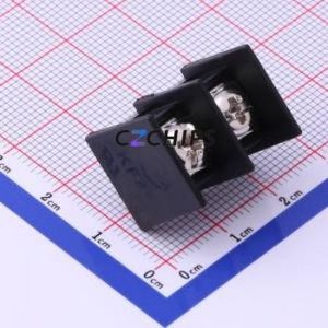 KF45C-9.5-2P Barrier Terminal Block Through hole Component (THT),P=9.5mm Connector Two Sides 9.5mm 1x2P Straight Pin - Product Image 1