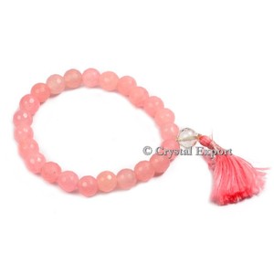 New Arrival Faceted Rose Quartz Power Healing <b>Bracelet</b> - Product Image 1