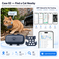 Traceur GPS GSM 2G GPRS WiFi étanche multi-moniteur pour animaux de compagnie, avec son et lumière, compatible PC, idéal pour le camping et les voyages en extérieur
