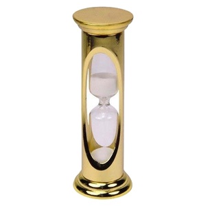 XINBAOHONG Kim Loại Thủ Công Mỹ Nghệ Đồng Hồ Cát Nhỏ Đồng Hồ Cát Cổ <span class=keywords><strong>2</strong></span> Phút Hẹn Giờ Trà Cát Cho Trò Chơi Nhà Bếp Trang Trí Nội Thất Bàn Chải Đánh Răng - Product Image 4