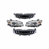 Ensemble de phares avant 12V, composants de lampe de véhicule fiables pour Geely MK, voiture de tourisme, garantie de 6 mois