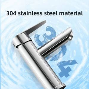 <span class=keywords><strong>Robinet</strong></span> de cuisine et de salle de bain en acier inoxydable 304 de qualité supérieure, <span class=keywords><strong>mitigeur</strong></span> chaud/froid avec aérateur doux, cartouche céramique, anti-fuite - Fabricant - Product Image 2