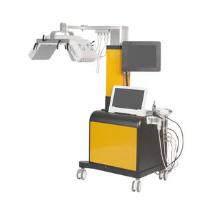 Appareil multifonctionnel 6-en-1 pour la croissance des cheveux au laser |   Appareil de repousse des cheveux par thérapie à 260 lampes, avec inspection du cuir chevelu, pulvérisation de brume et stylo dermique - Product Image 6