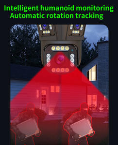 Jianvision 4MP خارجي مقاوم للماء واي فاي بألوان كاملة كشف الحركة الهاتف المحمول زاوية واسعة بطاقة ذاكرة رؤية ليلية - Product Image 4