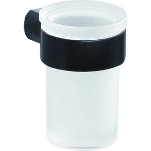 LÍNEA PIRENÉOS - PORTACEPILLOS NEGRO MATE - Product Image 1