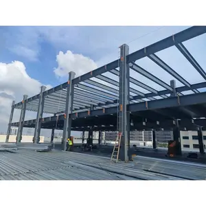 Low-cost Prefabricated Structural Steel Frame Commercial Production Factory Steel Structure Workshop