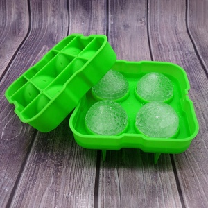 6Cm 7.5Cm Golf Bóng Ice Khuôn Silicone Vòng Tròn Lớn Ice Cube Khuôn Mẫu Cho Cocktail Bourbon Whisky - Product Image 6