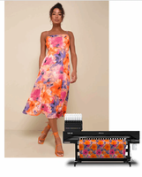 Impresora de Sublimación Original Mimaki TS200-1600 de 1600 mm de Alta Velocidad para Prendas de Poliéster y Señalización Flexible