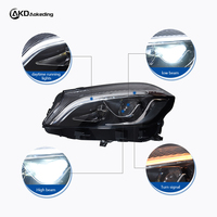 Phare avant BBA pour Mercedes-Benz W176, phare LED 2013-2018 A180, lentille de projecteur haute puissance, signal dynamique DRL, pièces automobiles