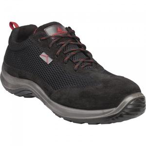 DELTA PLUS-Chaussures basses en daim noir fendu et maille ASTISPNO44-M-s1p src - EAN MW128642 CHAUSSURES DE SÉCURITÉ ET FORMATEURS DE SÉCURITÉ - Product Image 1