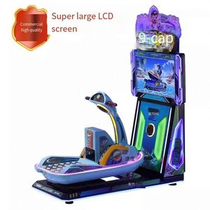 2024 New <b>Model</b> Electric Children's Canoe Surfing Game Coin-Operated <b>Airport</b> Entertainment Equipment Manufacturer English Metal - Product Image 3