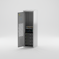 Solution d'alimentation intérieure HT032D048C01 Smart SYS 48V – Système d'alimentation télécom intégré avec armoire intérieure, redresseur et unité de distribution