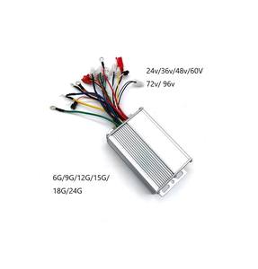 Controlador de motor de CC sin escobillas de alta potencia 48V/60V/72v para vehículos eléctricos para uso en bicicletas eléctricas, motocicletas, controlador FOC - Product Image 2