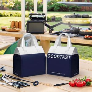 High Quality Recycled Aluminum Foil Cartoon Waterproof Foldable Portable 24L Adhesive Closure Lunch Bag Cooler Thermal Bag - Product Image 1
