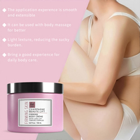 Crème corporelle de haute qualité à base de plantes, vente en gros, marque privée, hydratante, nourrissante, brûle-graisse, éclaircissante pour la peau