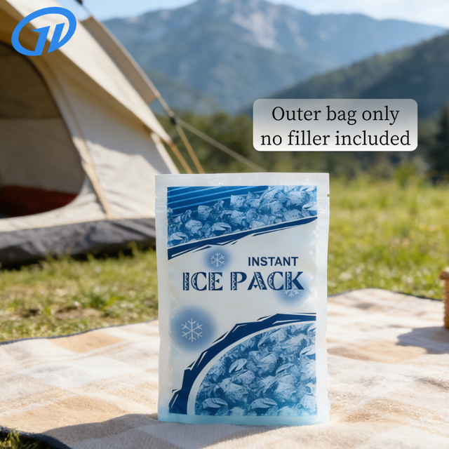 Ice Pack Outer Bag Custom Logo Empty Plastic Pouch Special Low Temperature Resistant Material for Gel Filling Manufacturers