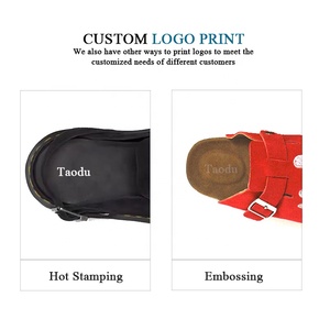 Aceptamos Pedidos Personalizados: Zuecos de Plataforma con Hebilla Ajustable, Antideslizantes, de Cuero Genuino Suave y Corcho, para Mujer y Hombre, Estilo Birkenstock - Product Image 5