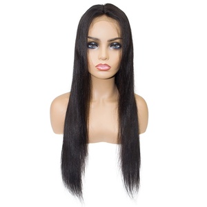 Guangzhou GUaranteehiar Company Wholesale Original Brazilian <b>Human</b> Hair Straight <b>Wig</b> Top <b>Human</b> Hair <b>Wig</b> 100% <b>Human</b> Hair <b>Wig</b> - Product Image 3