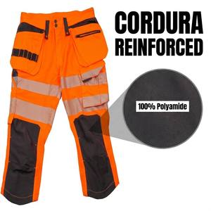 <span class=keywords><strong>Pantalon</strong></span> de travail décontracté pour homme, couleur personnalisée, ANSI <span class=keywords><strong>Classe</strong></span> <span class=keywords><strong>2</strong></span>, multi-poches, imperméable, réfléchissant, avec bande de cheville - Product Image 1