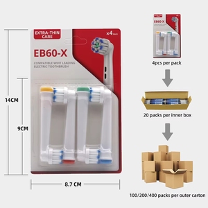 Cabezal de Cepillo de Dientes Oral-B EX60-X de Nuevo Diseño con Cepillo Intercional Reemplazable - Product Image 3