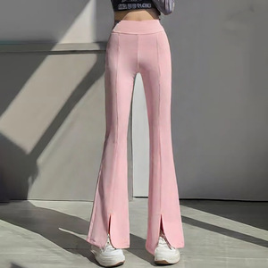 All'ingrosso stile europeo americano da ragazza <span class=keywords><strong>pantaloni</strong></span> lunghi Casual da donna <span class=keywords><strong>pantaloni</strong></span> dimagranti a <span class=keywords><strong>vita</strong></span> <span class=keywords><strong>alta</strong></span> da <span class=keywords><strong>bambina</strong></span> - Product Image 1
