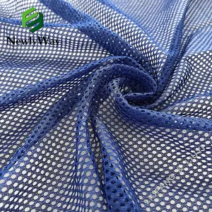 Manufacturer Polyester Fiber Tulle Net Mesh Fabric For Sportswear Lining