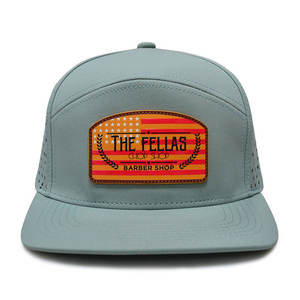 Gorra Deportiva de Secado Rápido con Logotipo Personalizado para Camping y Ciclismo, Gorra Plana Estructurada - Product Image 3