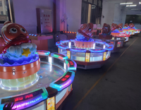 Machine de jeu de pêche LX Cute Fish pour enfants - Machine de rédemption de tickets personnalisable pour parcs d'attractions