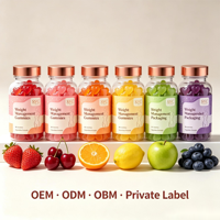 Gummies SYC BIO sans sucre pour la gestion du poids, 60 unités, avec mélatonine et L-théanine, soutien au sommeil, santé quotidienne, naturel