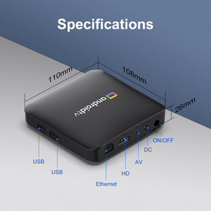 กล่องทีวี S 2ND GEN <span class=keywords><strong>4</strong></span> HDR <span class=keywords><strong>Google</strong></span> <span class=keywords><strong>TV</strong></span> พร้อม <span class=keywords><strong>Google</strong></span> ผู้ช่วยระยะไกลเครื่องเล่นสื่อสตรีมมิ่ง1GB + 8GB กล่องทีวี S - Product Image 6