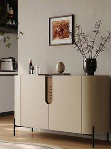 Credenza di Lusso con Design Curvo Unico, Mobile Espositivo con Ripiano Regolabile per <span class=keywords><strong>Soggiorno</strong></span> - Product Image 4