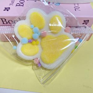 Zachte Promotionele Speelgoed TPR 4,3 Inch Grote Mochi Squishy Speelgoed Jumbo Kattenpoot Taba Squishy Kattenpoot Superzacht Knijp Fidget Speelgoed - Product Image 2