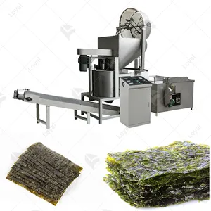 Kızarmış deniz yosunu işleme otomatik kızarmış deniz yosunu toplu için ticari toplu kızartma makineleri tesisi temizlemek kolay