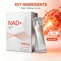 Vente en gros de NAD+ 1000 mg, nicotinamide, soutien immunitaire, booster d'énergie, antioxydants, possibilité de personnalisation